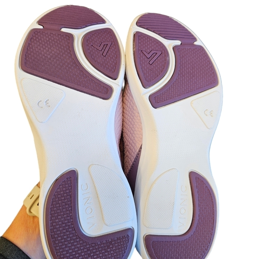 Vionic Sky Sena Lilac Comfort Womens Flat Shoes NEW - Picture 4 of 9
